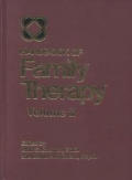 Handbook Of Family Therapy Volume 2