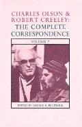 Charles Olson & Robert Creeley: The Complete Correspondence: Volume 7