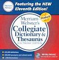 Merriam-Webster's Collegiate Dictionary & Thesaurus, Electronic Edition
