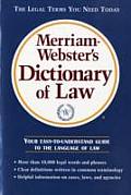 Merriam Websters Dictionary Of Law