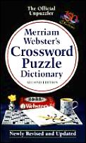 Merriam Websters Crossword Puzzle Dictionary 2nd Edition