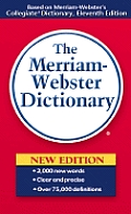Merriam Webster Dictionary New Edition