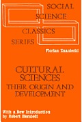 Cultural Sciences: Their Origin and Development