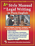 Style Manual for Legal Writing in Plain English