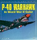 P 40 Warhawk In World War II Color