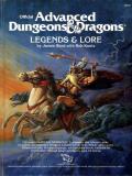 Legends And Lore: Advanced Dungeons And Dragons: AD&D RPG: TSR 2013