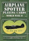 Airplane Spotter World War II Card Game