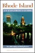 Rhode Island An Explorers Guide 1st Edition