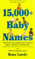 15000+ Baby Names