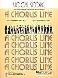 Chorus Line Vocal Score
