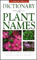 Dictionary Of Plant Names