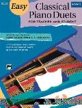 Easy Classical Piano Duets For Teacher &