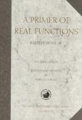 Primer Of Real Functions 4th Edition