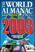 World Almanac & Book Of Facts 2003