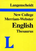 Langenscheidts New College Merriam Webs