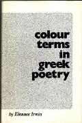 Colour Terms In Greek Poetry