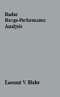 Radar Range Performance Analysis