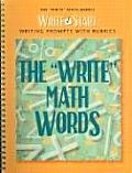 The Write Math Words