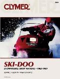 Clymer Ski-Doo Snowmobile Shop Manual, 1985-1989: Service, Repair, Maintenance