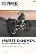 Harley-Davidson Sportster Evolution, 1986-1990: Service, Repair, Maintenance (Clymer Motorcycle Repair Series)
