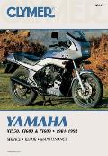 Clymer Yamaha Xj550, Xj600 & Fj600 1981-1992: Service, Repair, Maintenance