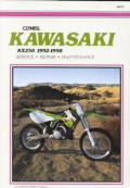Clymer Kawasaki KX250 1992 1998