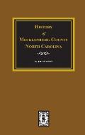 History of Mecklenburg County, North Carolina