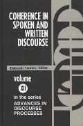 Coherence in Spoken and Written Discourse