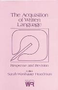 The Acquisition of Written Language: Response and Revision