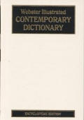 Webster Illustrated Contemporary Dictionary