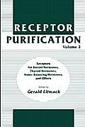 Receptor Purification: Receptors for Steroid Hormones, Thyroid Hormones, Water-Balancing Hormones, and Others