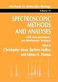 Spectroscopic Methods and Analyses: Nmr, Mass Spectrometry, and Metalloprotein Techniques