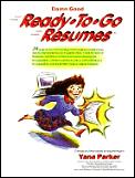 Ready To Go Resumes Book & 3 Disks
