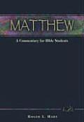 Matthew A Commentary for Bible Students