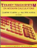 TEN KEY TOUCH SYS ON MODERN CALCULATOR