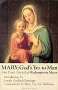 Mary: God's Yes to Man