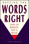 Getting The Words Right How To Rewrite E