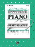 David Carr Glover Method for Piano Performance: Primer