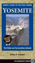 Hikers Guide High Sierra Yosemite The Valley & Surrounding Uplands With Folded Map