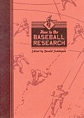 How To Do Baseball Research