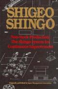 Non Stock Production The Shingo System