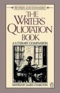 Writers Quotation Book A Literary Compan