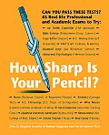 How Sharp Is Your Pencil
