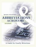 Abbreviations & Acronyms A Guide For Fami