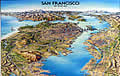 San Francisco & The Bay Area Folded Map