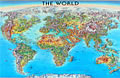 World Folded Map