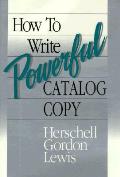 How To Write Powerful Catalog Copy