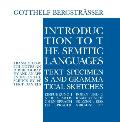 Introduction To The Semitic Languages Text Specimens & Grammatical Sketches