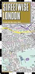 Streetwise London Map Laminated City Street Map of London England Folding Pocket Size Travel Map