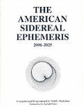 American Sidereal Ephemeris 2001 2025